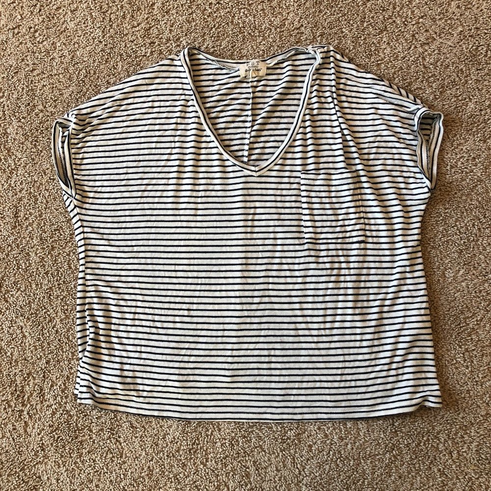 PST Flowy striped tee